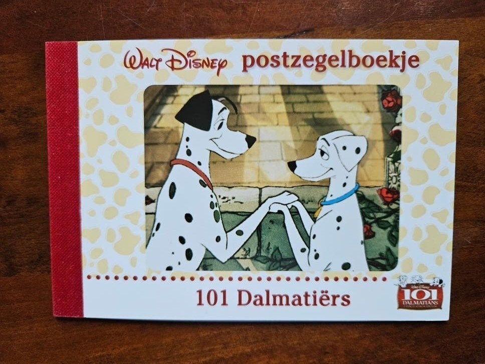 Walt Disney 101 Dalmatiërs postzegelboekje, Postzegels en Munten, Ophalen of Verzenden, Nederland