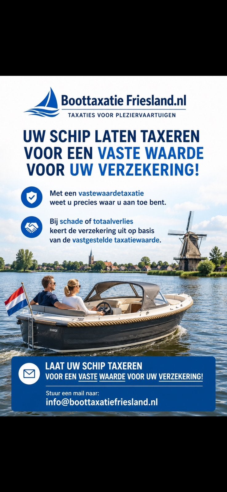 Boot taxatie in frieasland!, Watersport en Boten, Ophalen of Verzenden, Zo goed als nieuw