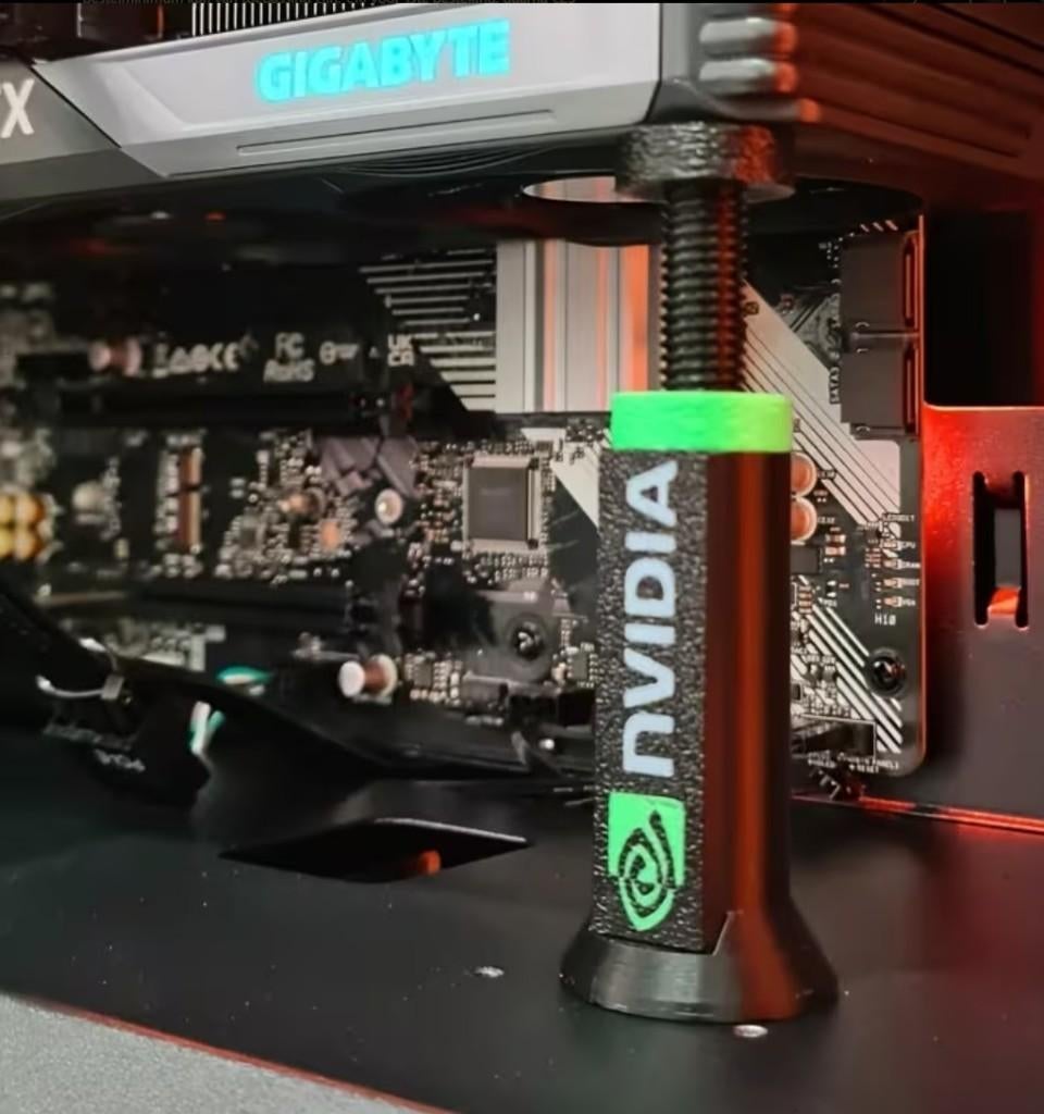 3D-Geprinte GPU Support Bracket, Ophalen, Nieuw