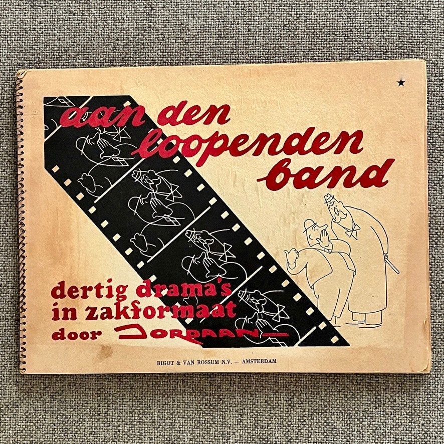 Aan den Loopenden Band, humoristische tekeningen, Ophalen of Verzenden, Gelezen, Cartoons