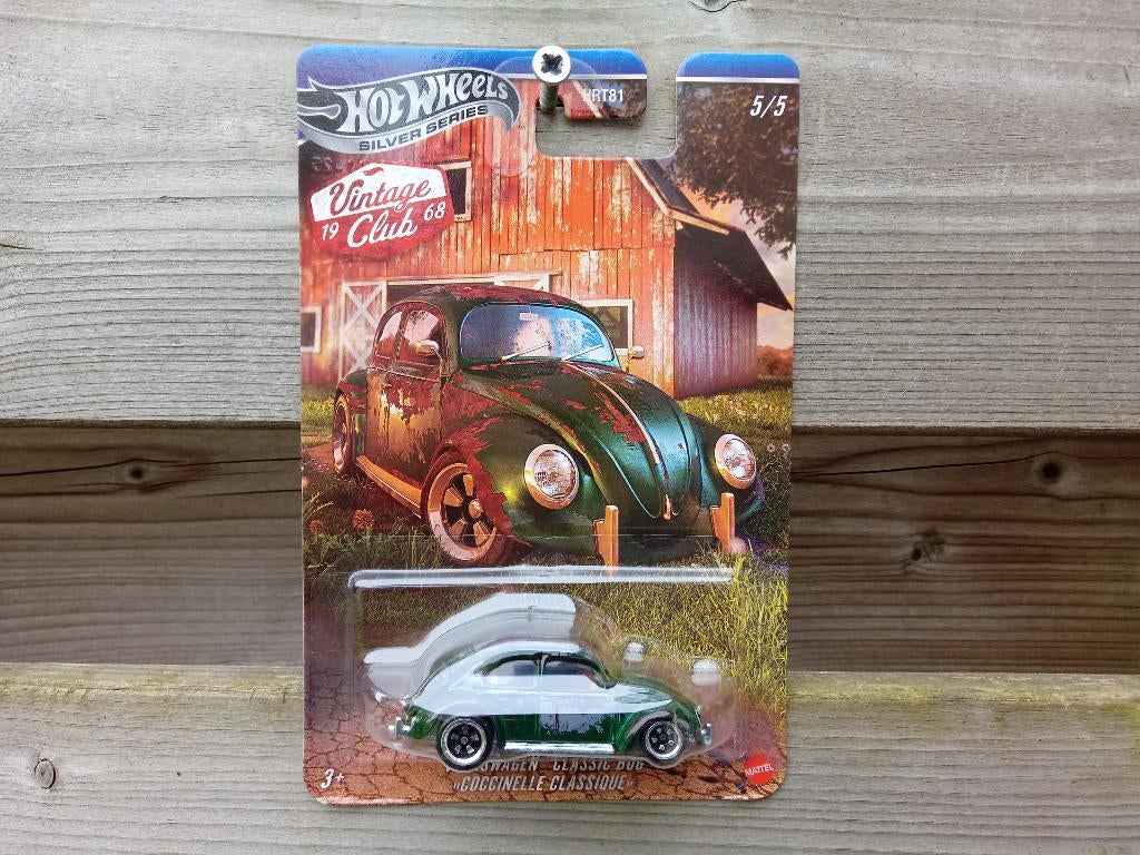 Volkswagen Classic Bug Hotwheels, Hobby en Vrije tijd, Modelauto's | Overige schalen, Nieuw, Auto, Ophalen