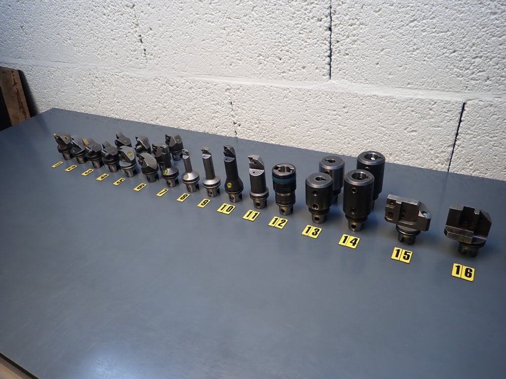 Kennametal KM32 opnames , cnc draaibank , 22x, Niet ingevuld, Gebruikt, Niet ingevuld, Ophalen of Verzenden