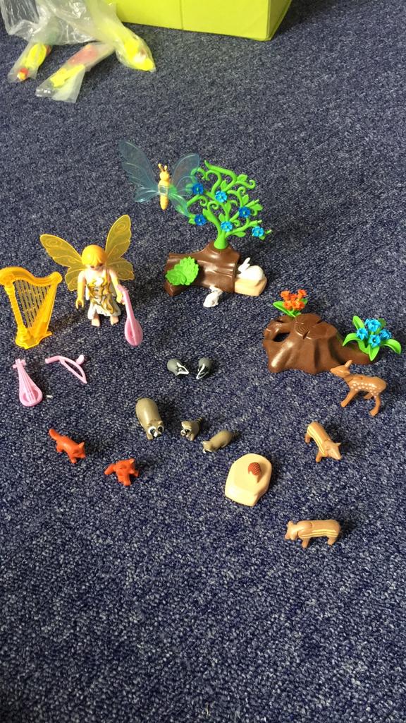Playmobil fee in het bos, Ophalen of Verzenden, Gebruikt