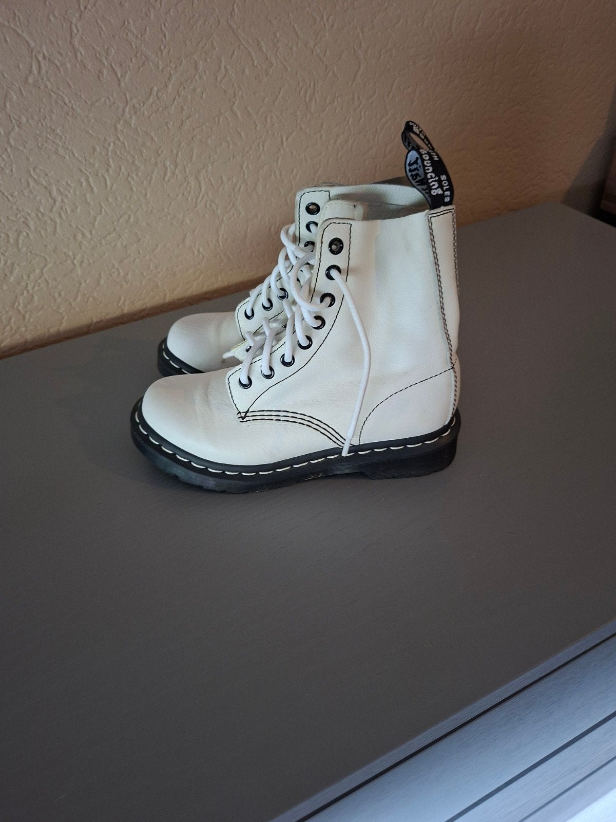 Dr martens 1460 pascal mt 36, Verzenden, Wit, Lage of Enkellaarzen, Dr martens