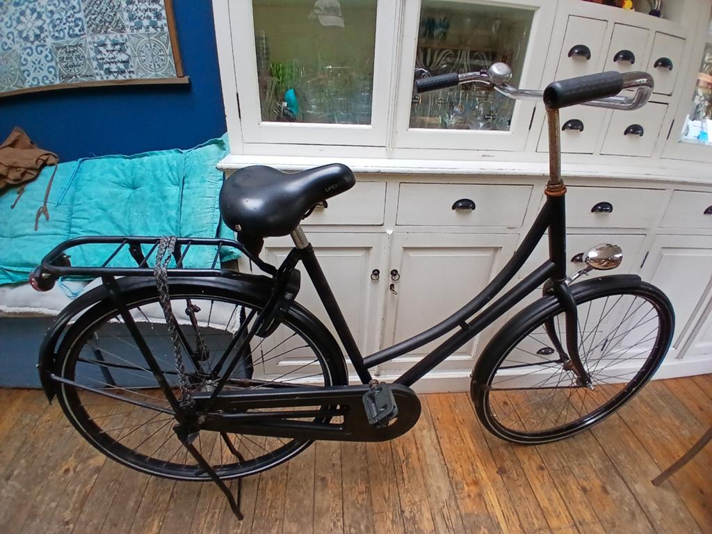 Studenten Omafiets 28 inch fietsklaar., 53 tot 56 cm, Ophalen of Verzenden, Gebruikt
