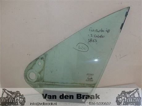 Fiat Punto Cabrio 1994-2000 Scheerraam links, Auto-onderdelen, Ruiten en Toebehoren, Gebruikt, -, Herkomst onderdeel bekend, -
