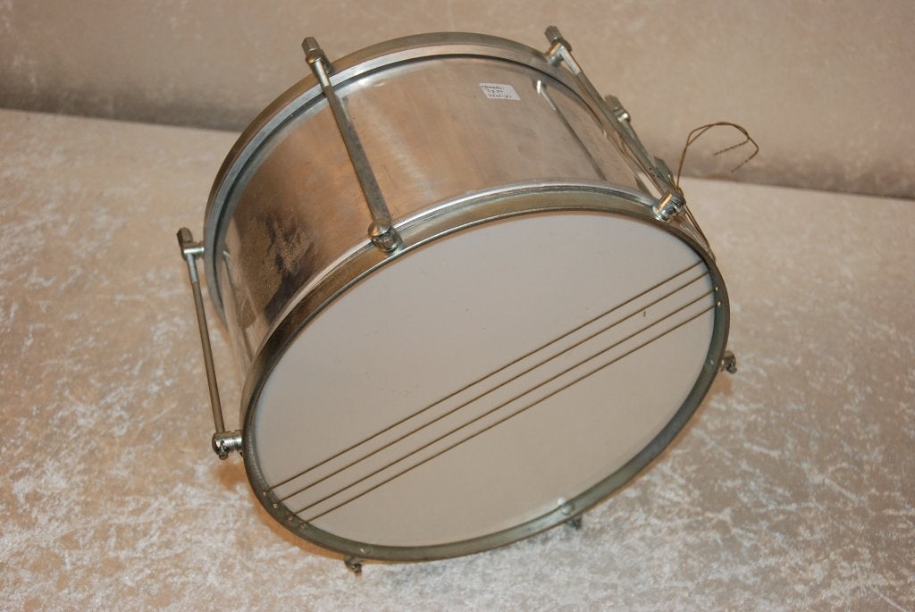 Samba snaredrum van alluminium  12x7 inch  <26261171>, Gebruikt, ., Drums of Percussie, Ophalen of Verzenden