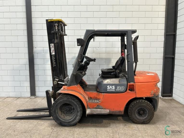 Heftrucks Diesel Toyota 02-7 FDF 30 2000, 3000 tot 4000 kg, Diesel, Heftruck, Toyota