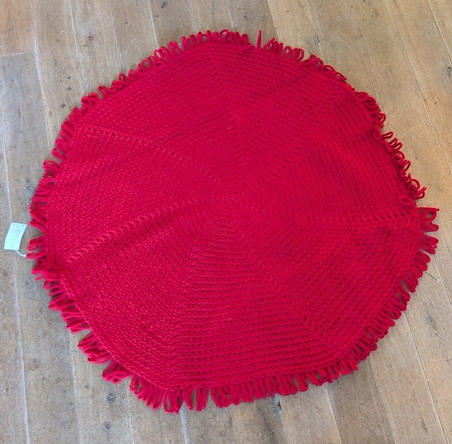 Rood vloerkleed - nieuw, Rond, Nieuw, Ophalen of Verzenden, Rood