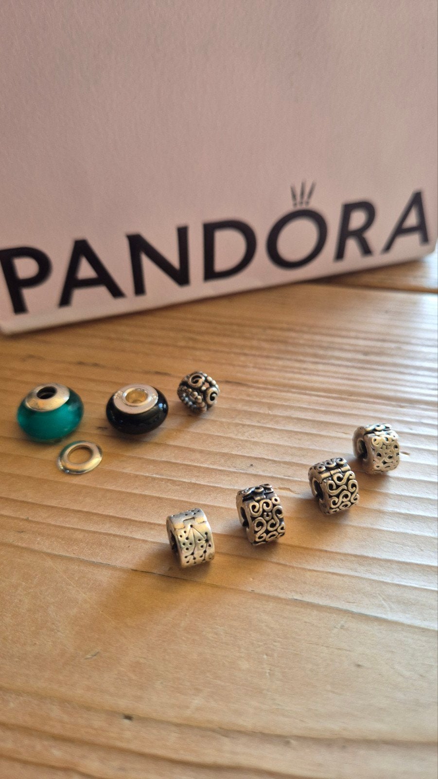 Pandora bedels/stoppers 5+2 - alles in 1 koop € 45,-, Sieraden, Tassen en Uiterlijk, Bedels, Pandora, Ophalen of Verzenden, Zo goed als nieuw
