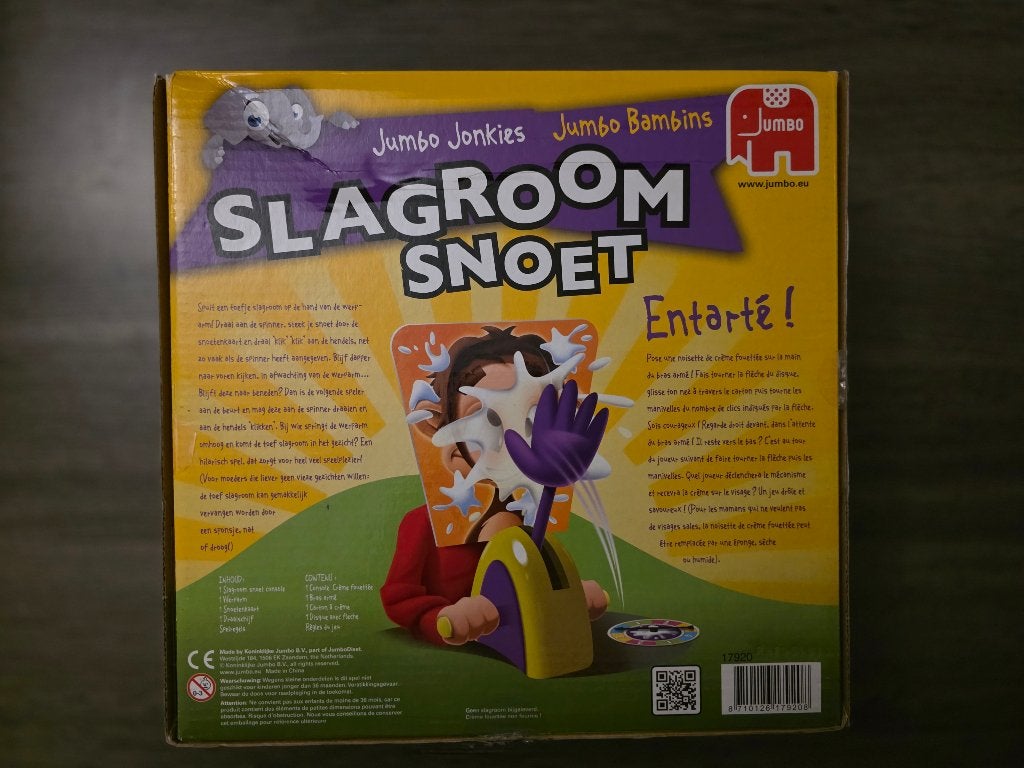Spel Slagroom snoet, Ophalen of Verzenden, Zo goed als nieuw, Jumbo