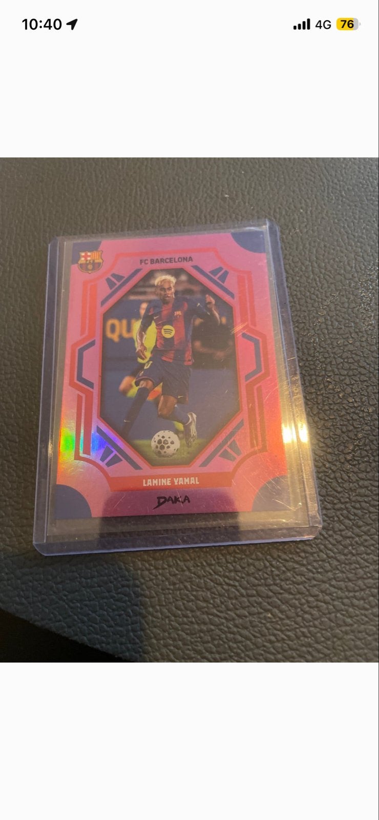 Lamine Yamal FC Barcelona Spelerskaart - Limited Edition, Verzamelen, Ophalen of Verzenden, Zo goed als nieuw, Buitenlandse clubs