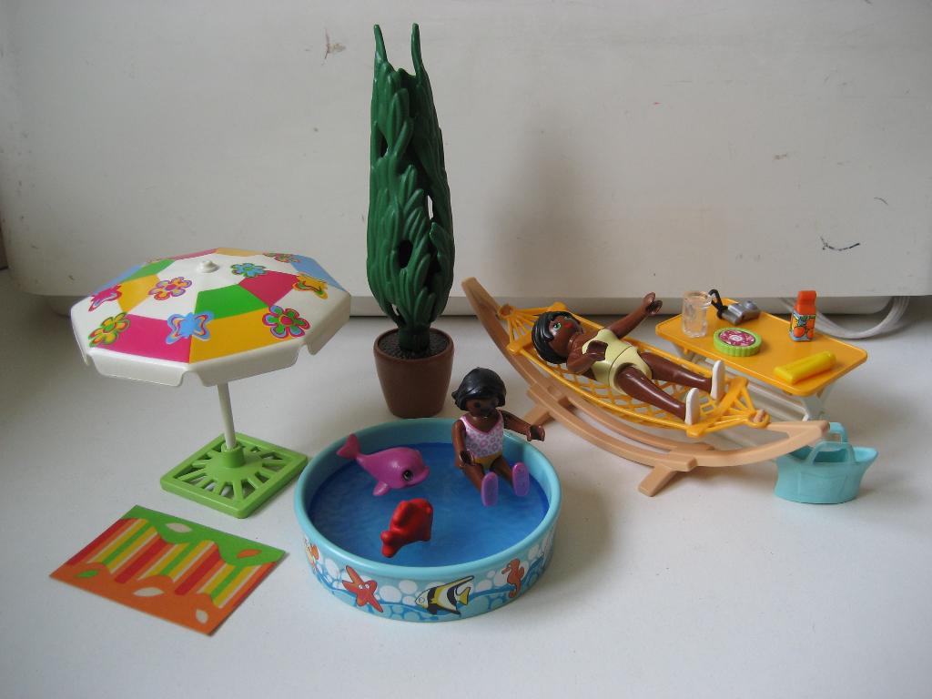 playmobil zomersetje moeder en dochter, Ophalen of Verzenden, Zo goed als nieuw