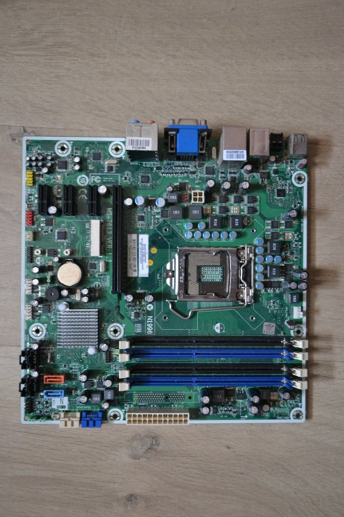 HP 612500-001 Moederbord, LGA 1156, Gebruikt, Overige soorten, Verzenden