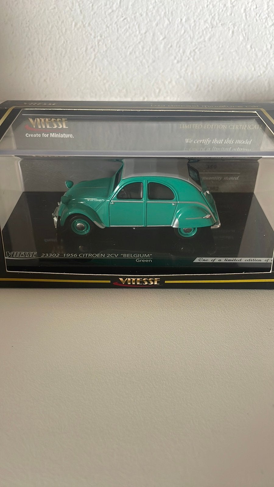 Citrorn 2cv belgium, Ophalen of Verzenden, Zo goed als nieuw, Auto, Overige merken