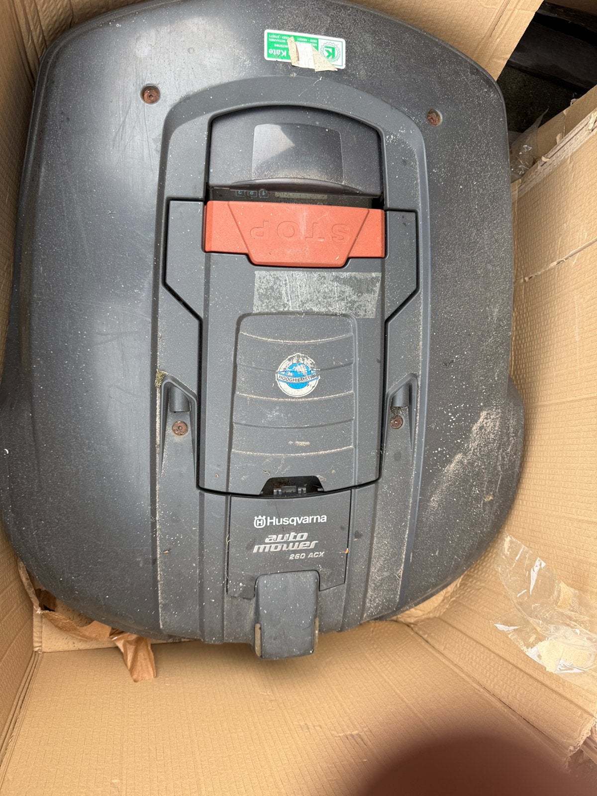 Husqvarna 260 acx onderdelen loop sloop