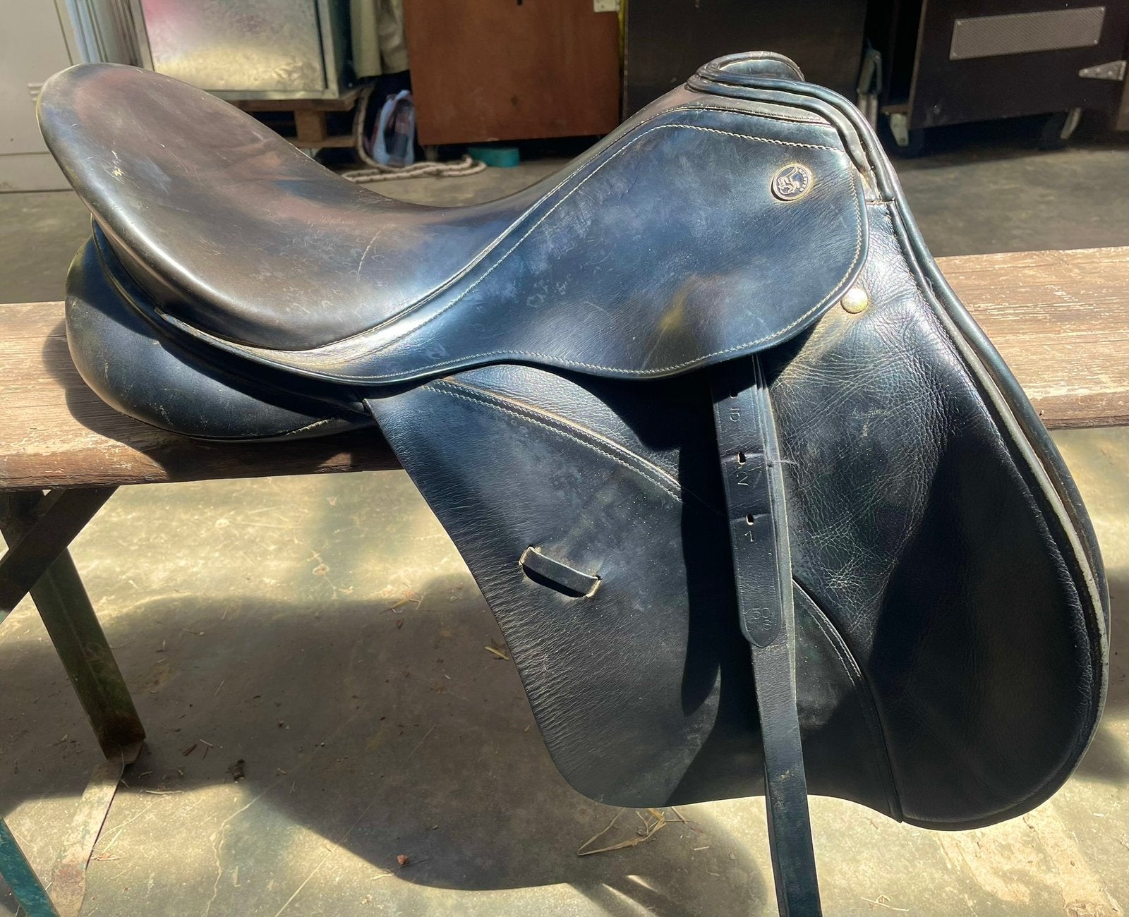 Kieffer veelzijdigheidszadel te koop, Dieren en Toebehoren, Paarden en Pony's | Zadels, Ophalen, Zo goed als nieuw, Recreatie