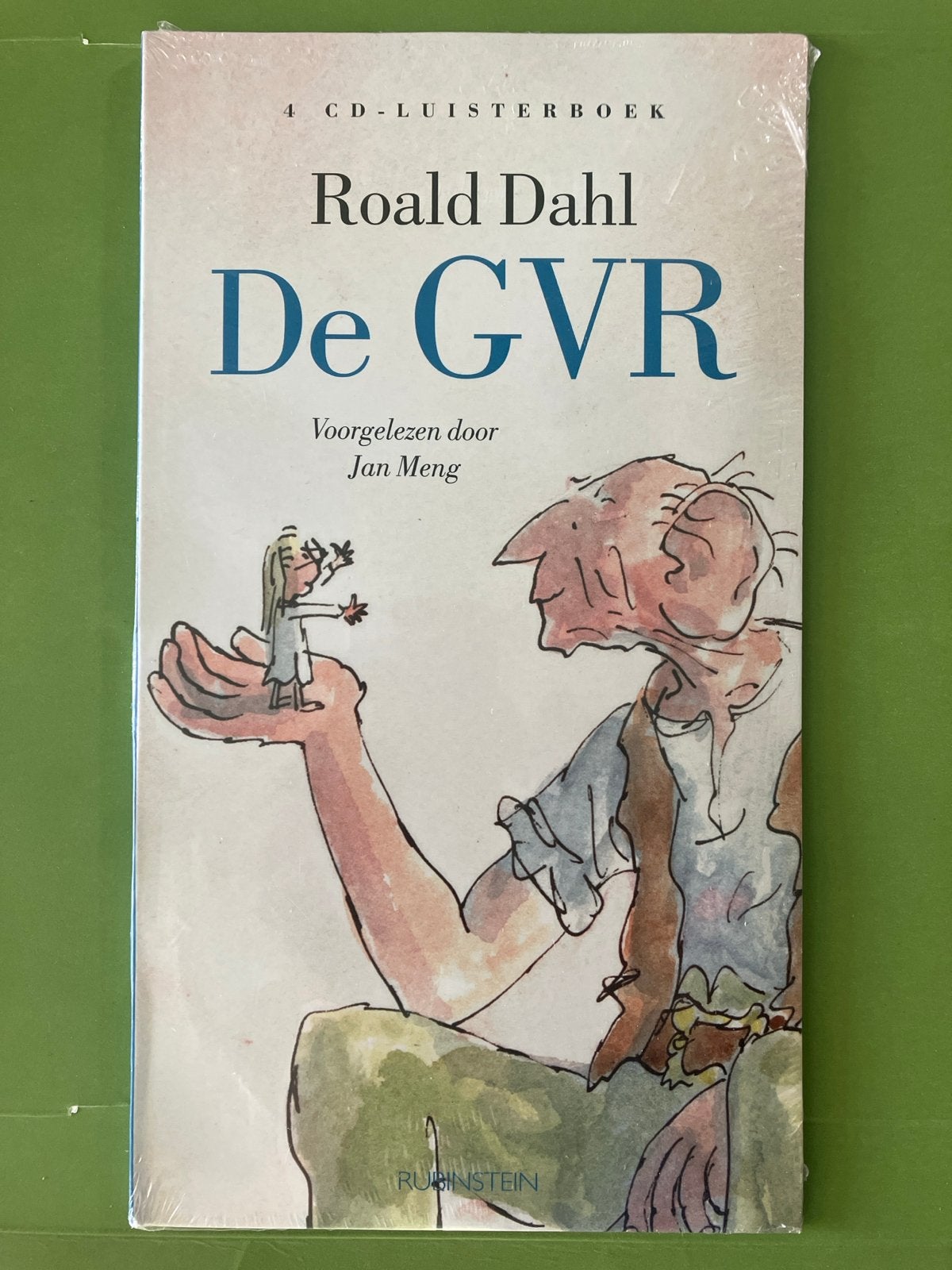 Roald Dahl - De GVR (4 CD-Luisterboek) voorgelezen door Jan, Boeken, Ophalen of Verzenden, Cd, Kind