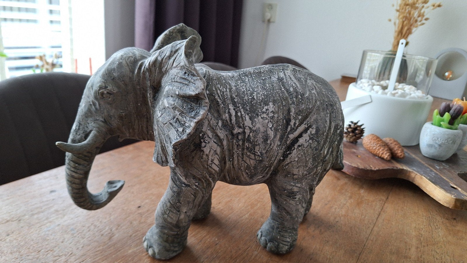 Prachtig ornament in de vorm van een olifant, Ophalen of Verzenden, Nieuw, Dier