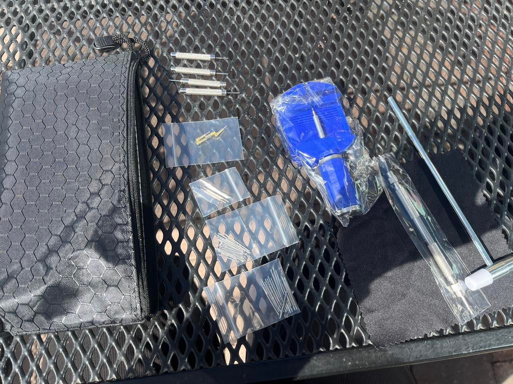Horlogemakers set in etui, Ophalen of Verzenden, Zo goed als nieuw, Overige merken
