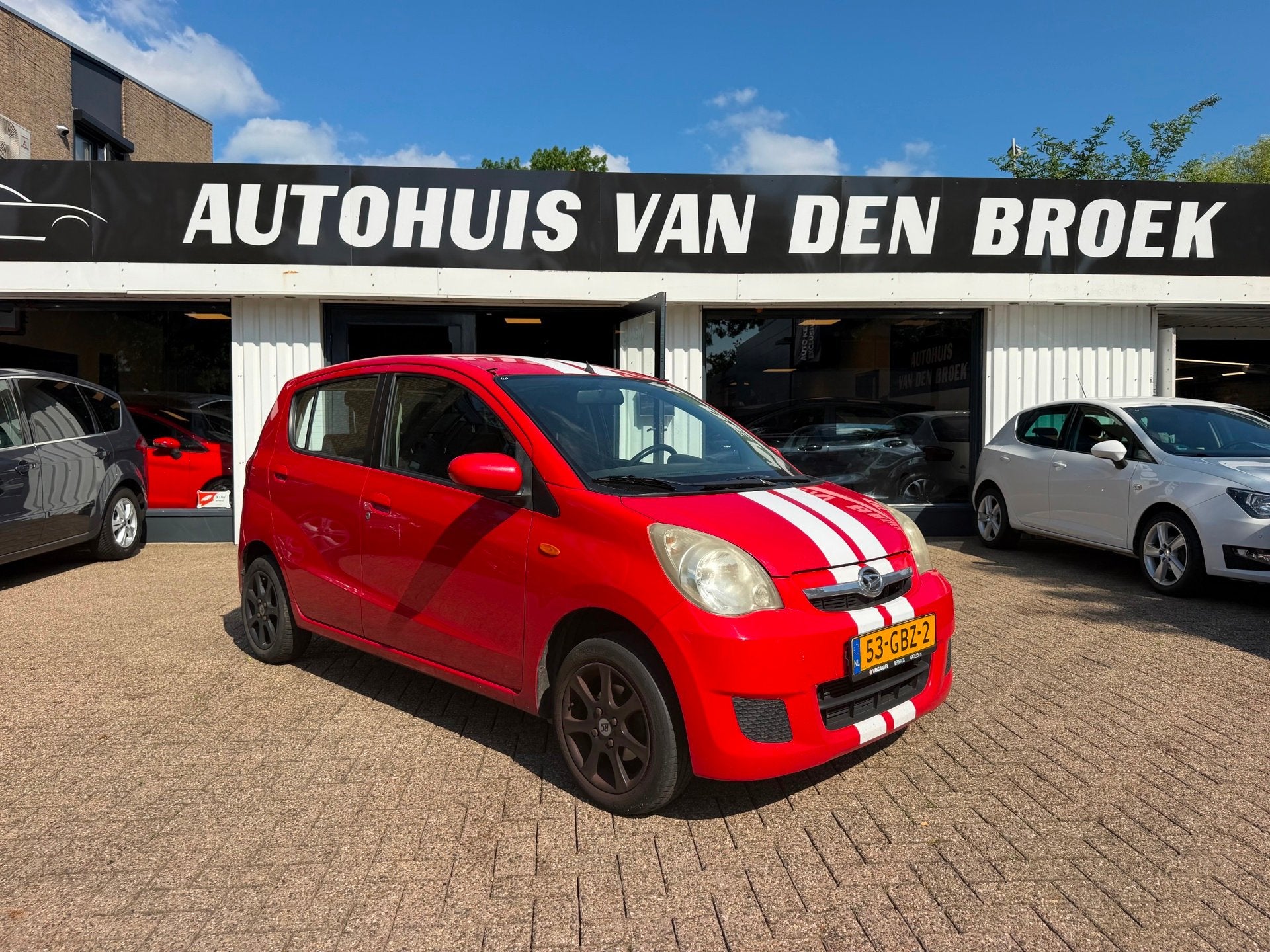 Daihatsu Cuore 1.0 Premium, Voorwielaandrijving, Stof, Zwart, 18 €/maand