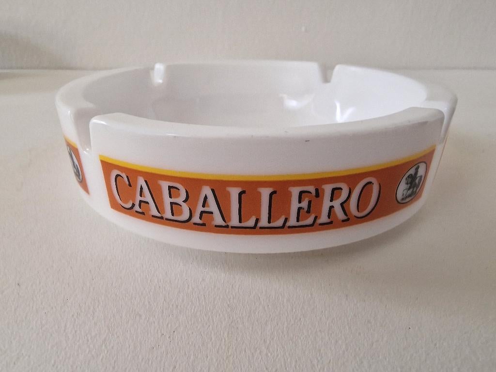 Vintage reclame asbak - Caballero - Made in France, Ophalen of Verzenden, Huis en Inrichting