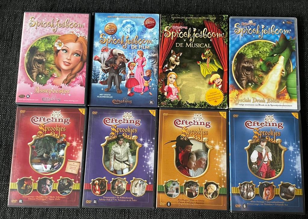 Dvd set Sprookjesboom, Ophalen of Verzenden, Zo goed als nieuw, Overige typen