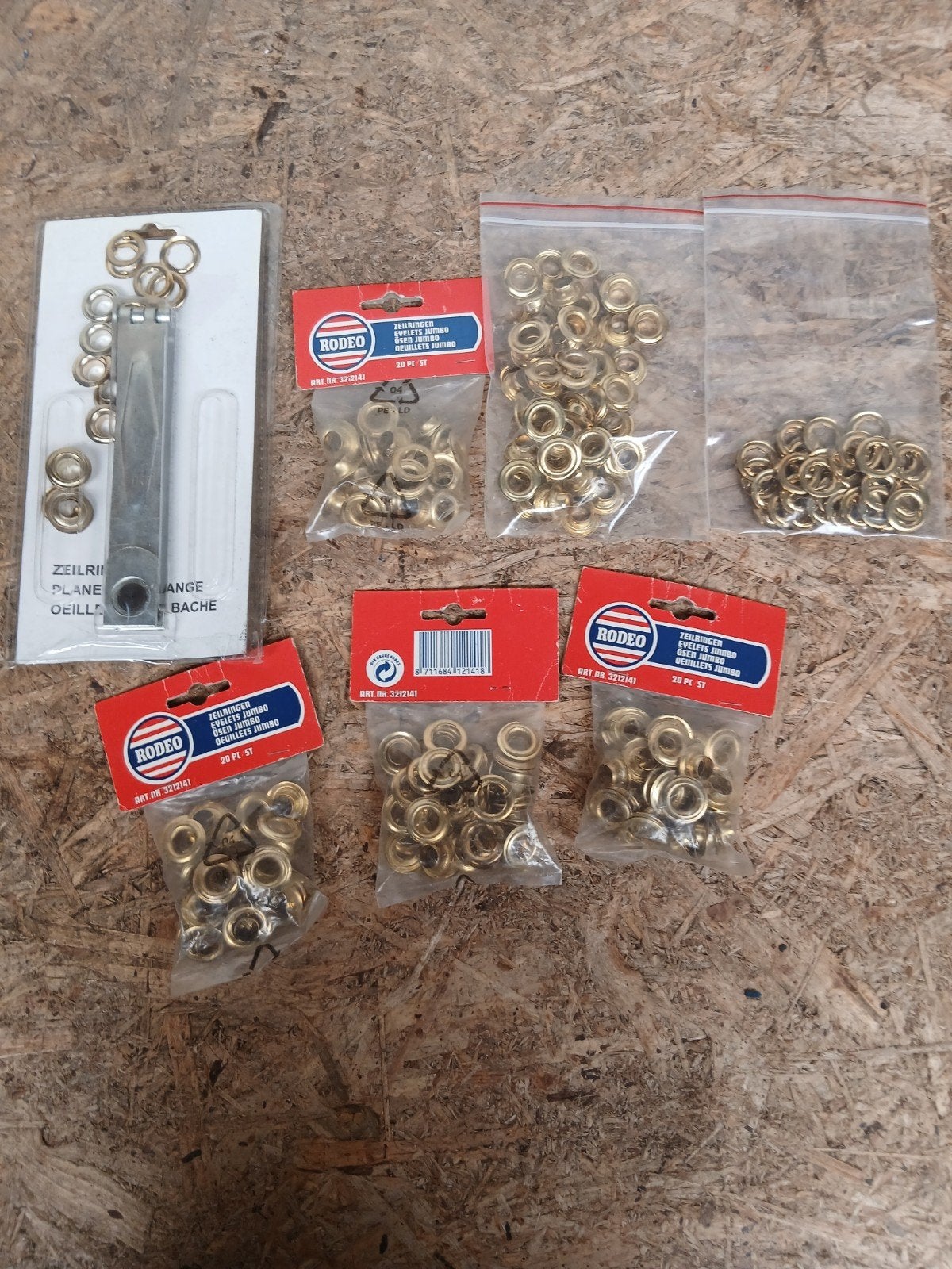Zeilringen Jumbo met tang - Rodeo - Nieuw, Ophalen of Verzenden
