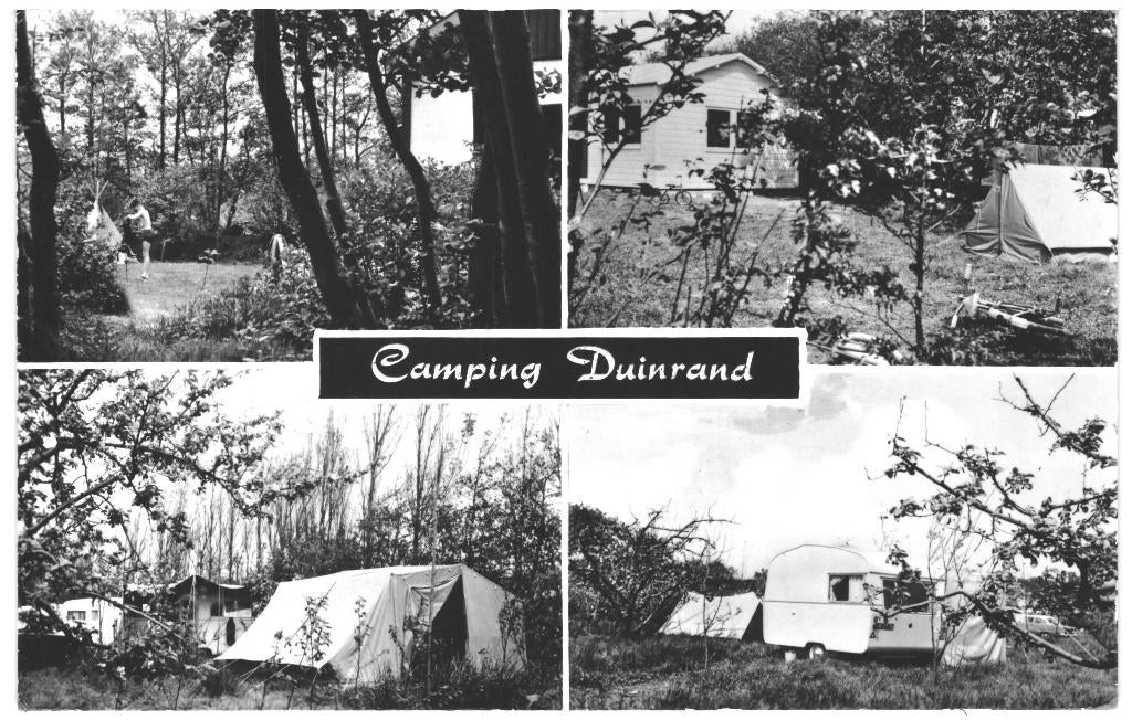 967087 Westerschouwen Zeeland 1966 Bungalow Camping Duinrand, Ophalen of Verzenden, 1960 tot 1980, Gelopen, Zeeland