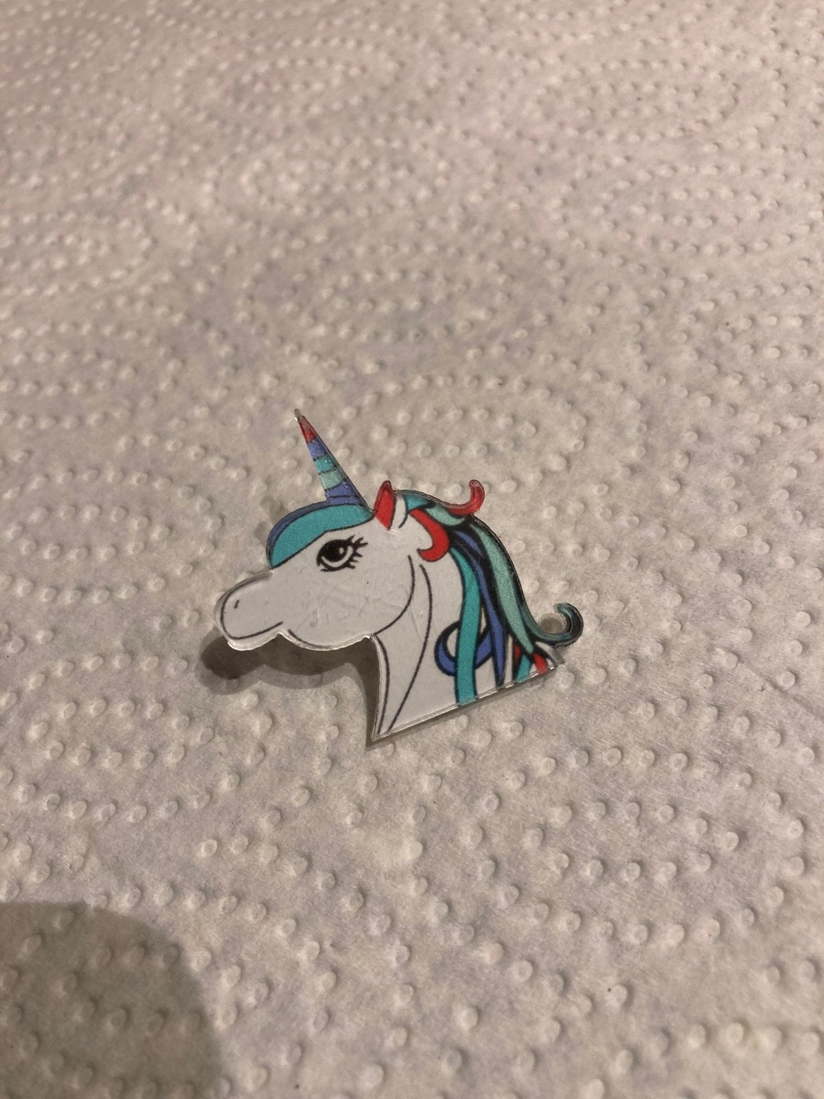 Pin eenhoorn, Ophalen of Verzenden, Zo goed als nieuw