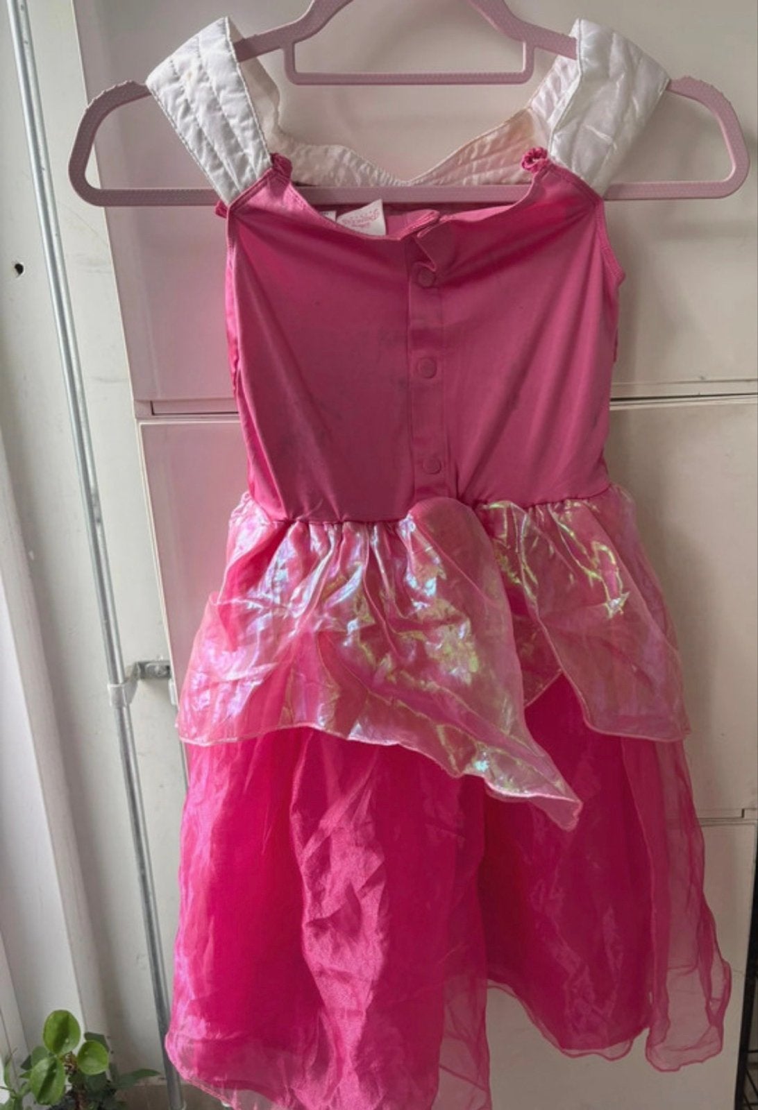 Prinsessenjurk Roze - Maat 110-116, Kinderen en Baby's, Carnavalskleding en Verkleedspullen, Gebruikt, Meisje, 110 t/m 116, Ophalen of Verzenden
