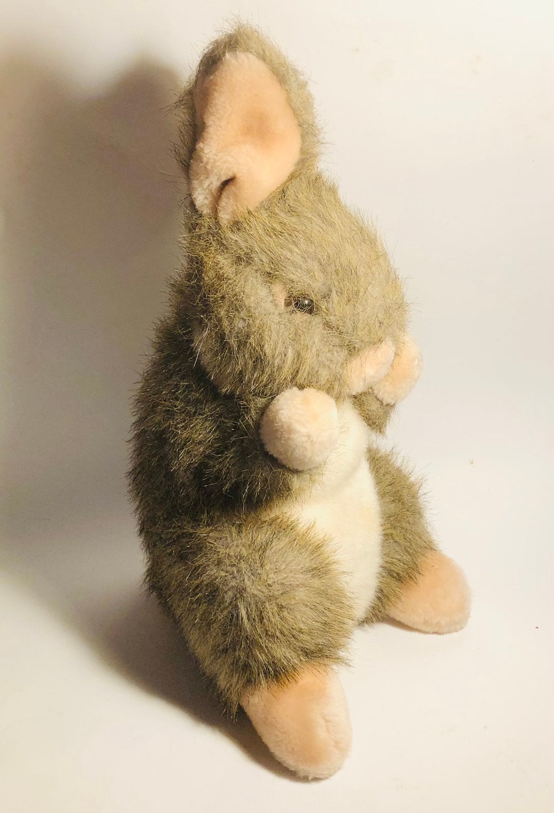 Knuffel konijn, pluche, bruin, Verzamelen, Ophalen of Verzenden, Zo goed als nieuw, Stoffen beer, Overige merken