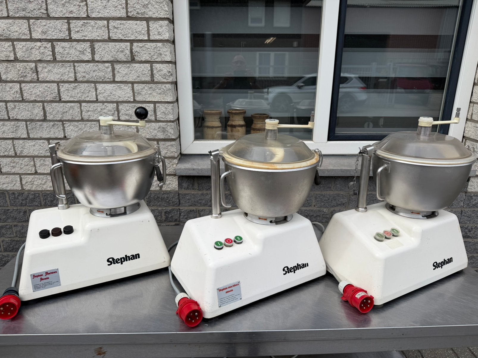 Stephan cutter 12 liter enJP25 cutter kantelbaar 400 volt, Ophalen, Zo goed als nieuw