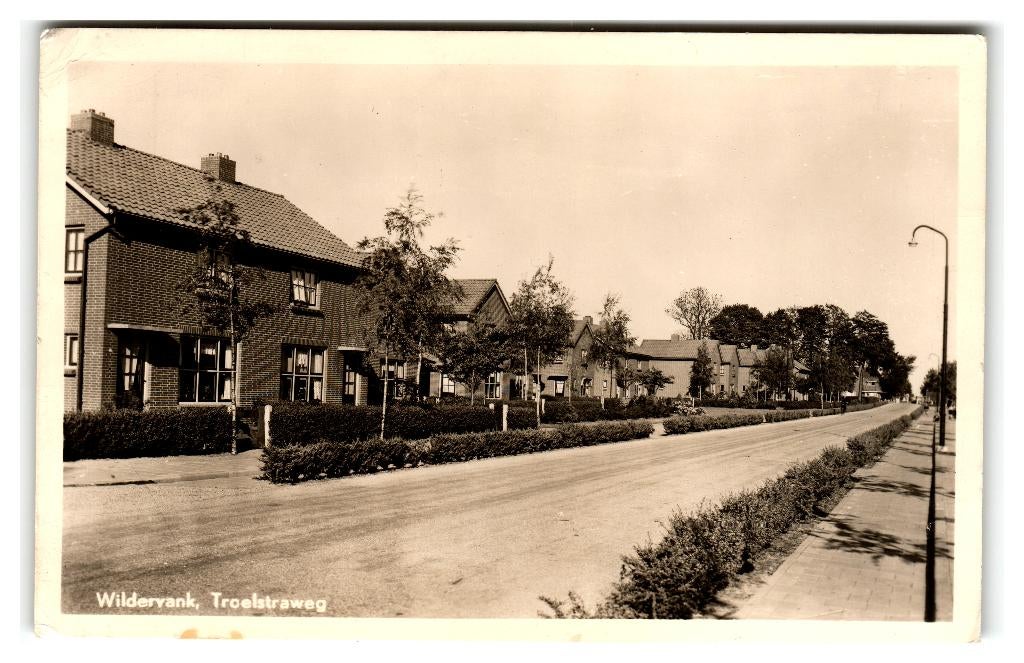 Wildervank, Troelstraweg, Verzenden, 1940 tot 1960, Gelopen, Groningen