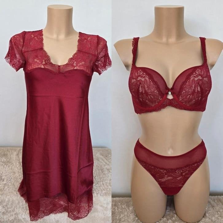 Nieuw lingadore bh 80b 70c 75f string nacht jurkje, Kleding | Dames, Ophalen of Verzenden, ., ., .