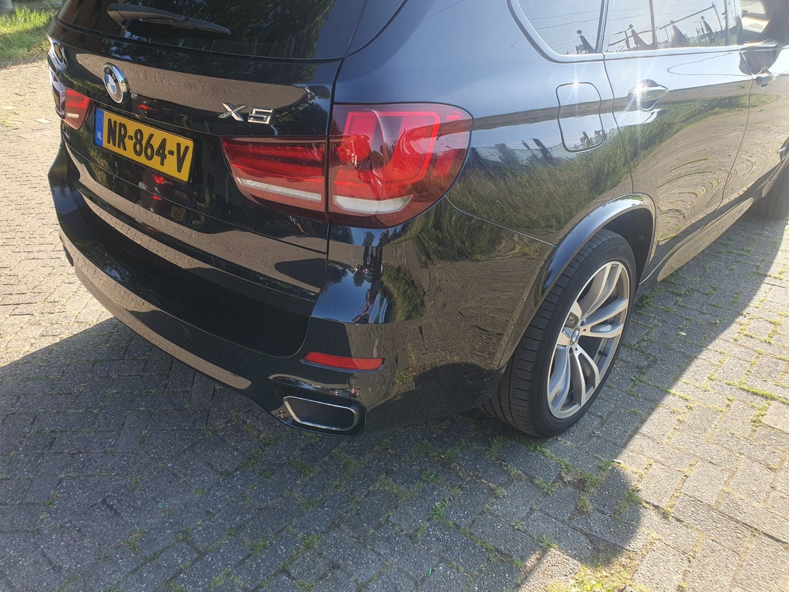 BMW X5 Xdrive 30D Aut8 (2014) 2013 Zwart, Auto's, BMW, 2993 cc, Zwart, Leder, Diesel