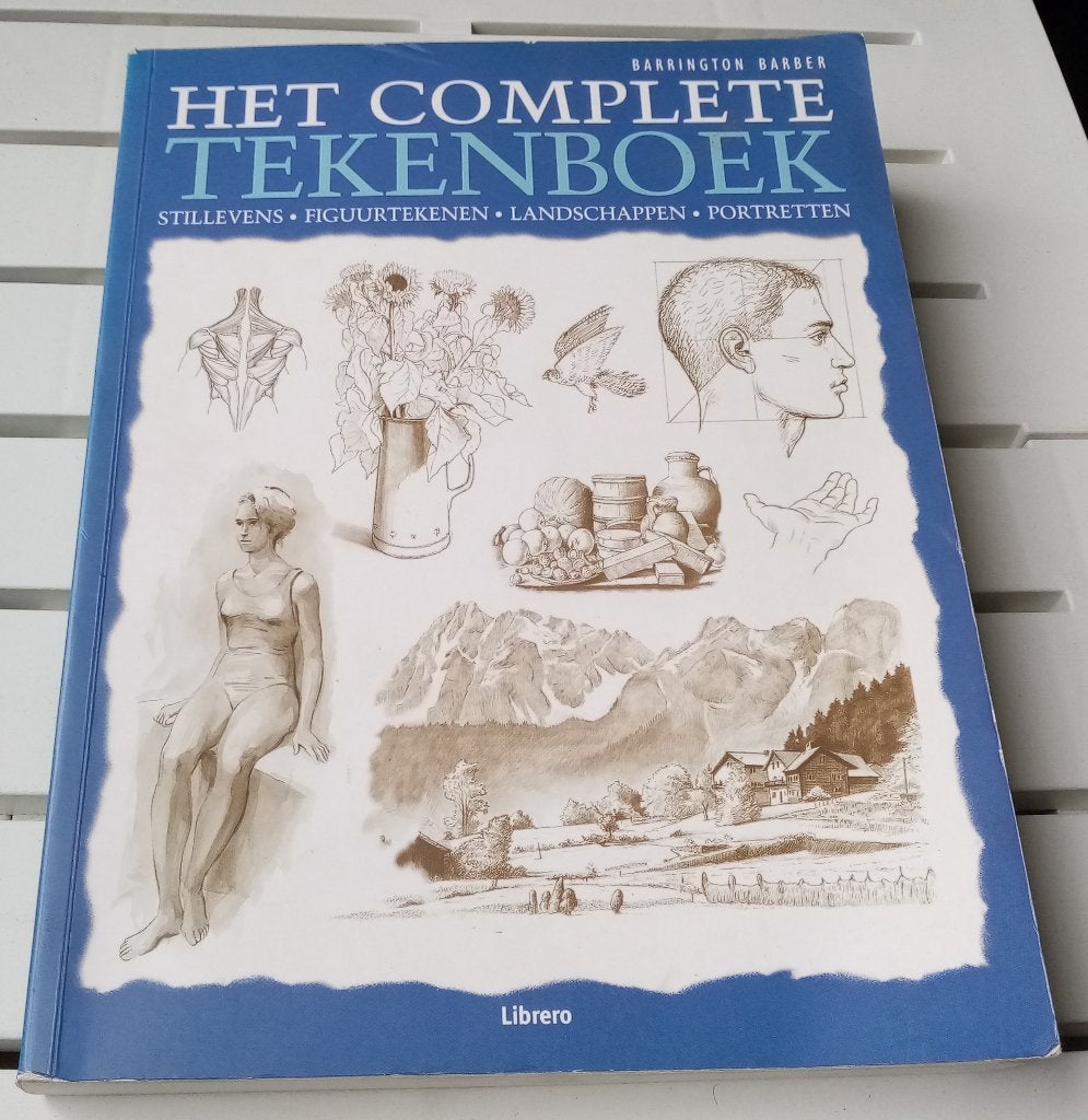 Het complete tekenboek. Stillevens * Figuurtekenen etc, Gelezen, Barrimgton Barber, Ophalen of Verzenden, Tekenen en Schilderen