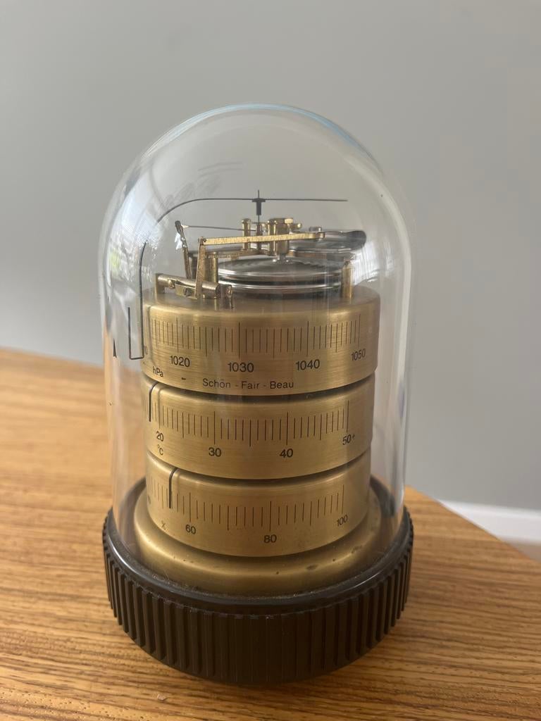 Vintage Barometer Barigo, Gebruikt, Barigo, Ophalen of Verzenden, Weerstation