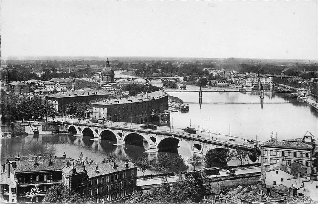 381-153-027 Toulouse Vu Generale sur la Garonne, Verzenden, Voor 1920, Frankrijk