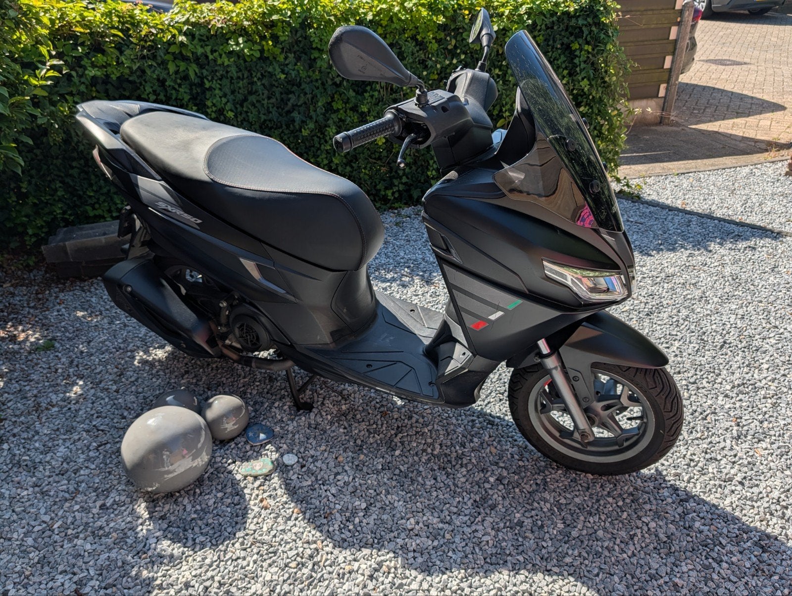 Aprillia sxr 50, netjes onderhouden., Ophalen, Gebruikt, Overige modellen, Maximaal 45 km/u