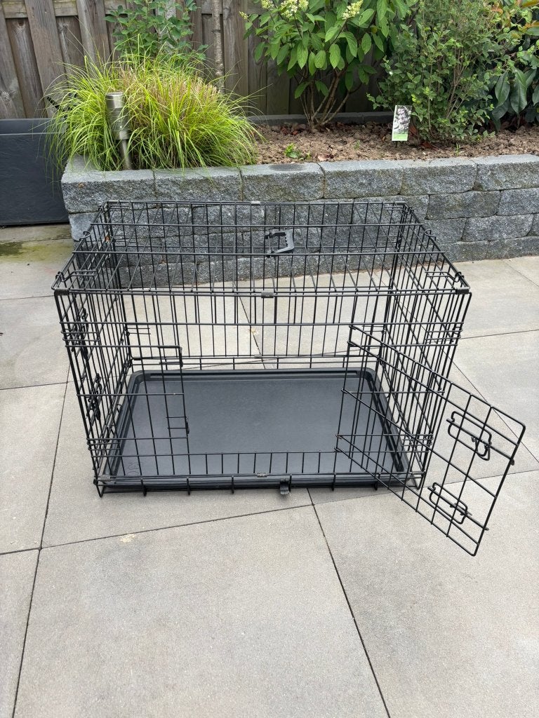 Honden bench 75x49x54, Ophalen, Gebruikt