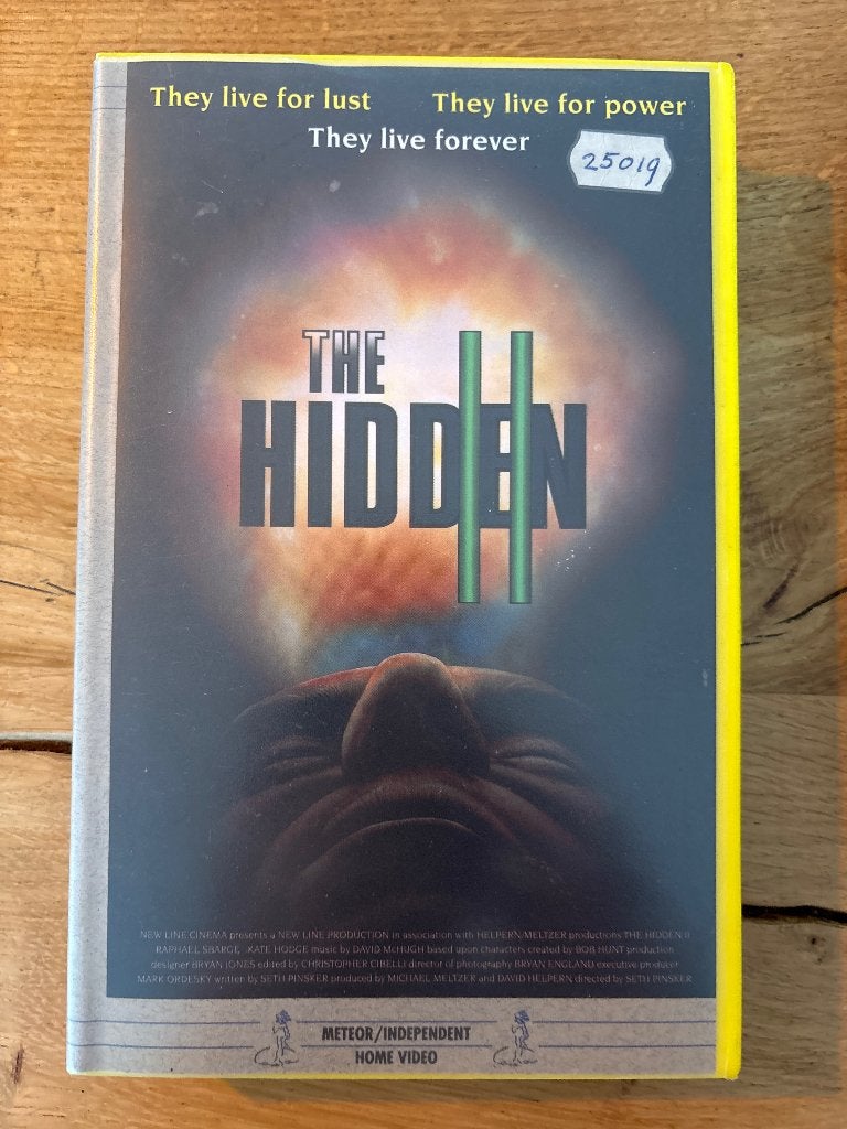 VHS The Hidden II, Horror, Vanaf 16 jaar, Ophalen of Verzenden, Ex-rental
