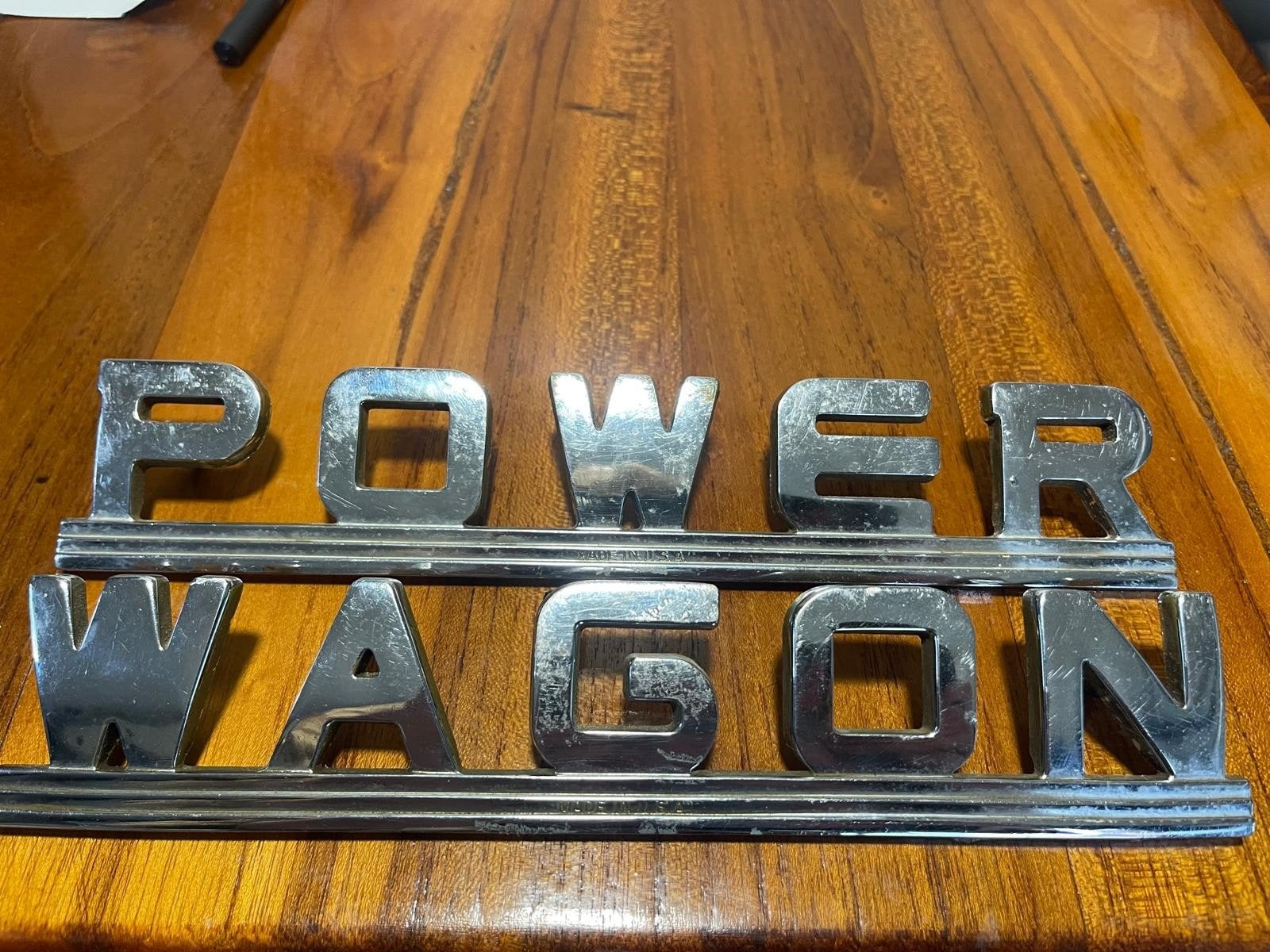 Dodge Power Wagon Embleem - Origineel USA, Ophalen of Verzenden, Voor, Dodge, Spatbord