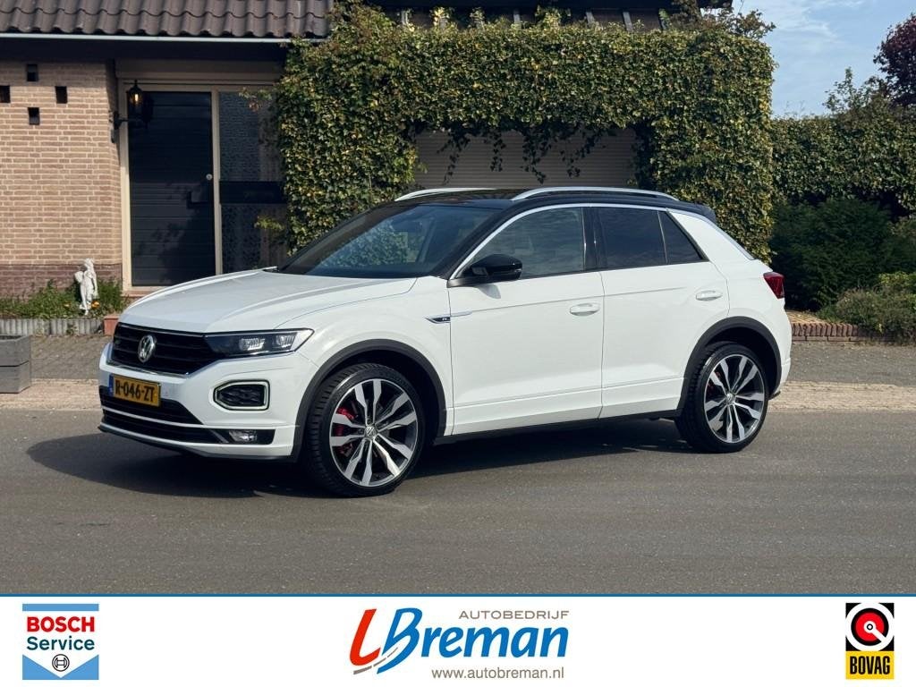 Volkswagen T-ROC 1.5 TSI R-Line DSG 150pk, Auto's, Volkswagen, Huisgarantie, 4 cilinders, Wit, Bedrijf