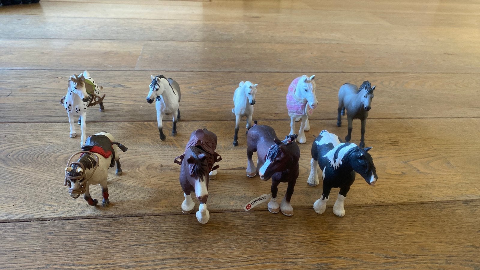 Schleich paarden, Sieraden, Tassen en Uiterlijk, Piercings, Ophalen of Verzenden, Zo goed als nieuw, Staal