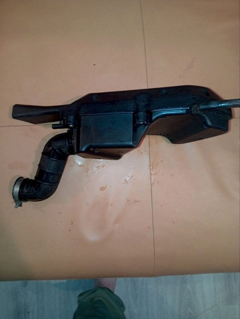 Luchtfilter airbox Peugeot KISBEE 50cc 2T #KAP-0010, Ophalen of Verzenden, Gebruikt, Overige typen, Peugeot