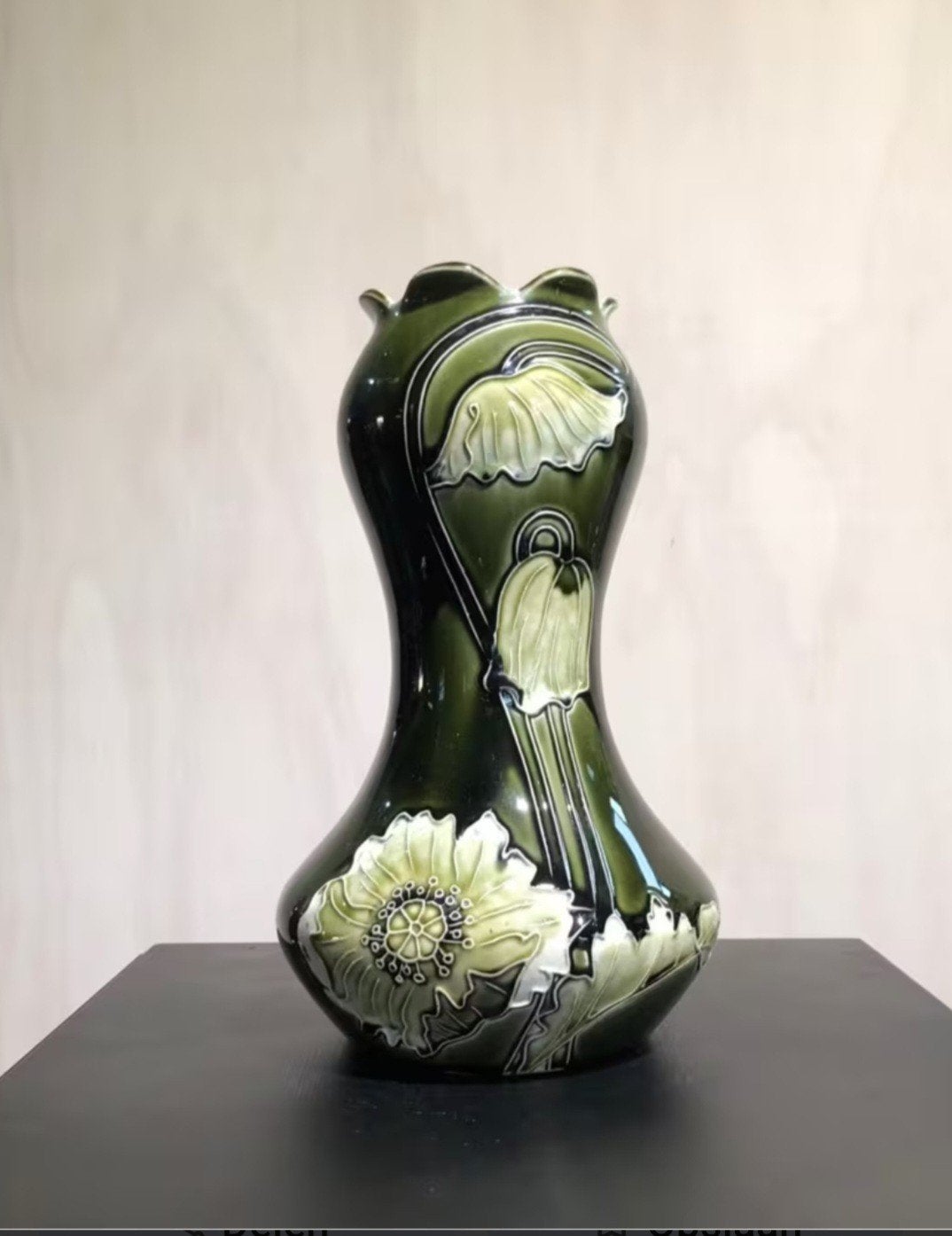 Art Nouveau Vaas Fives-Lille (Gustave De Bruyn) - Model 113, Ophalen