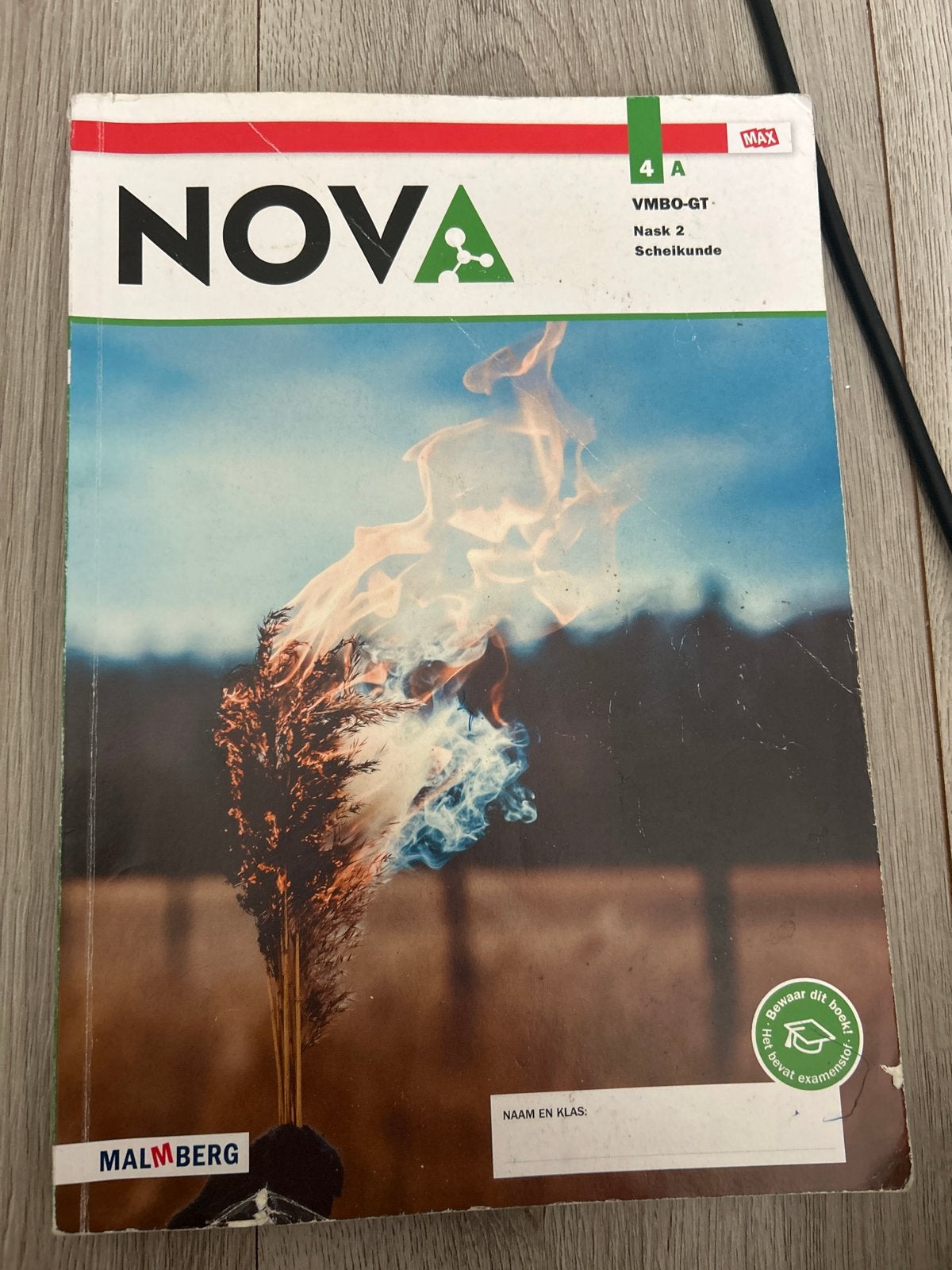 NOVA Scheikunde VMBO-GT Nask 2 - Malmberg, Ophalen of Verzenden, Gelezen, VMBO, Scheikunde