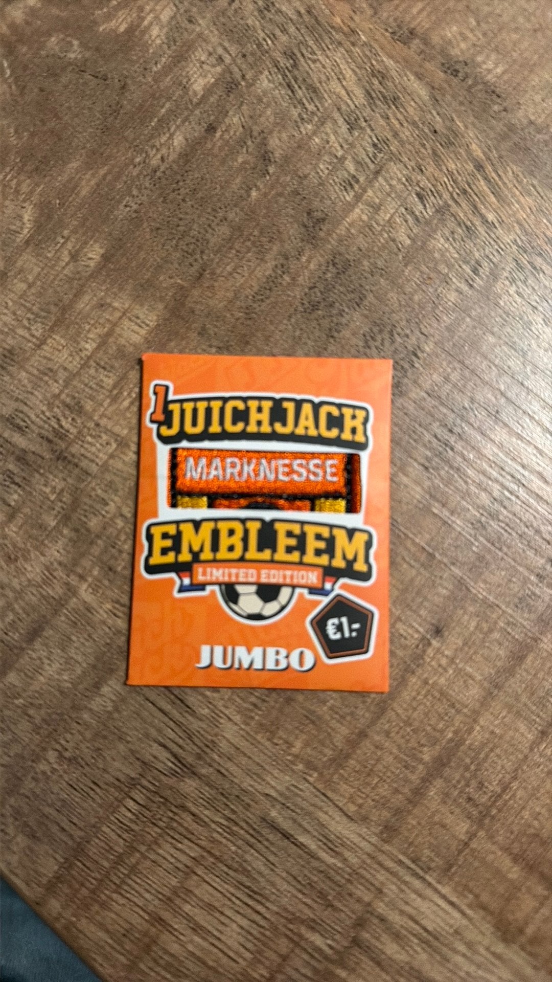 JUMBO EMBLEEM MARKNESSE, Verzenden, Zegels, Bonnen of Punten