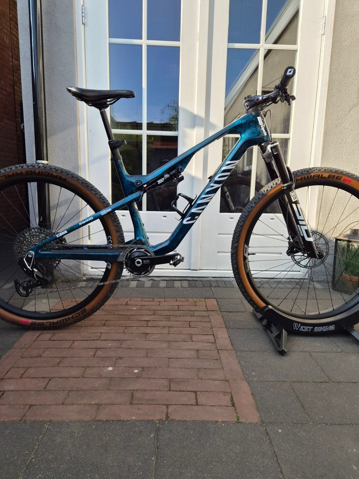 canyon lux trail cf9 flight attendant  maat L, Fietsen en Brommers, Fietsen | Mountainbikes en ATB, Zo goed als nieuw, Schijfrem